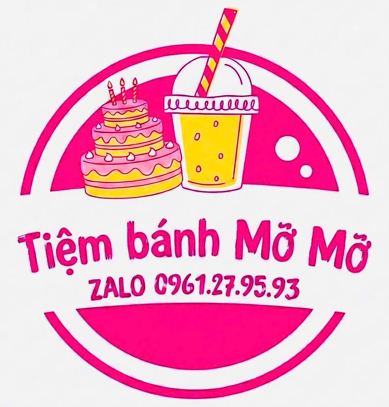 Mỡ Mỡ Cake Logo