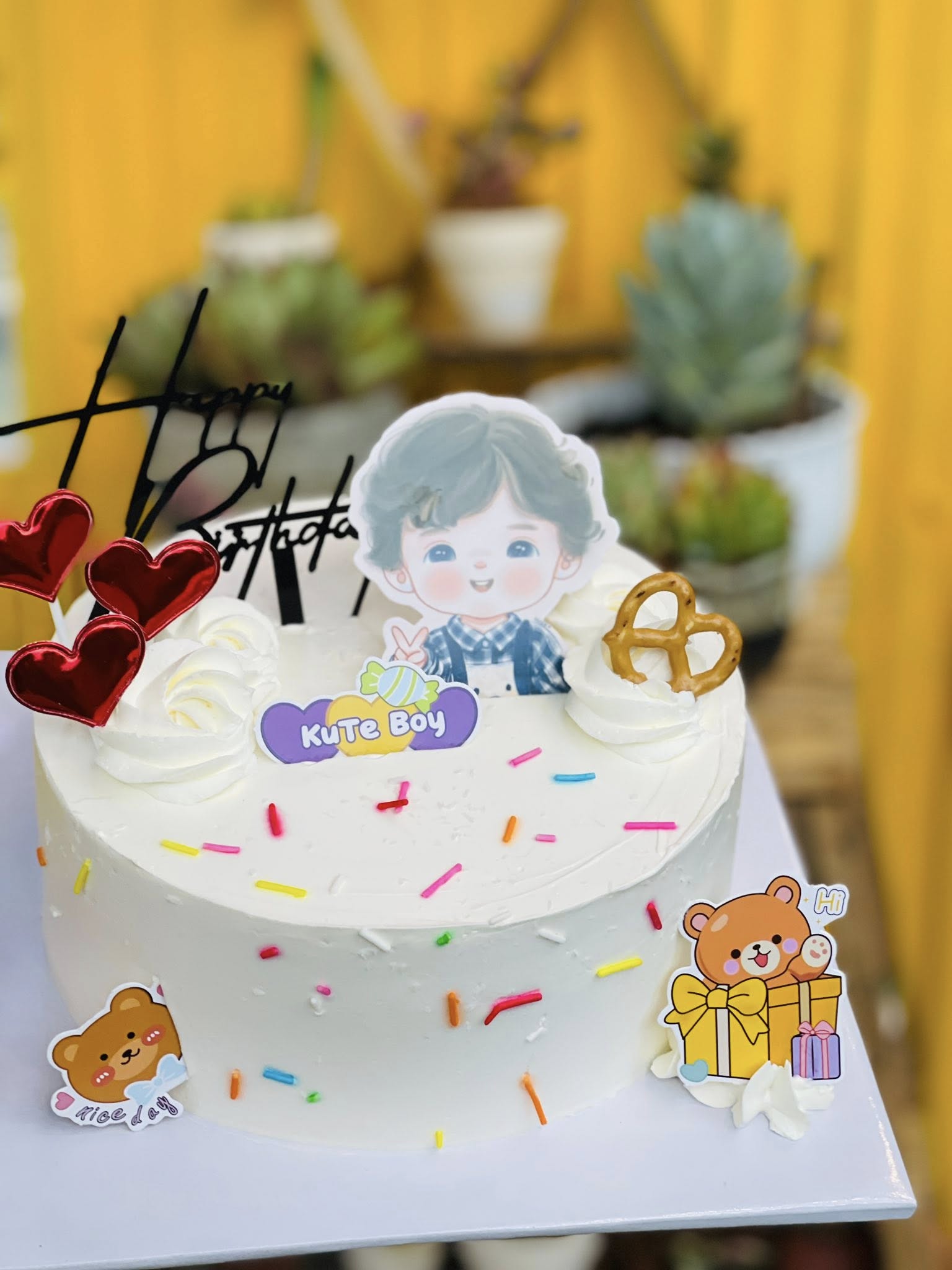 Bánh kem giản đơn