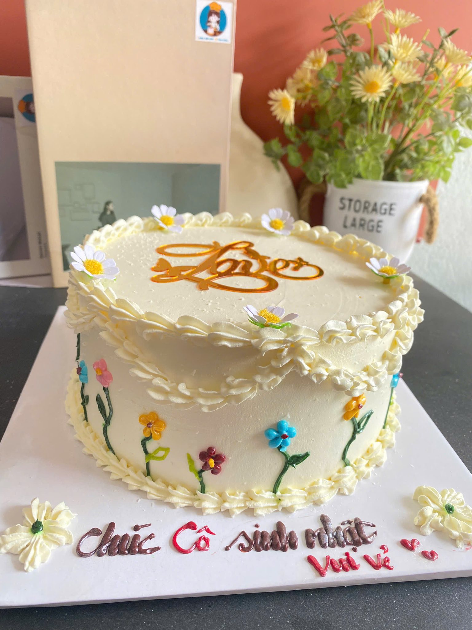Bánh kem đơn giản