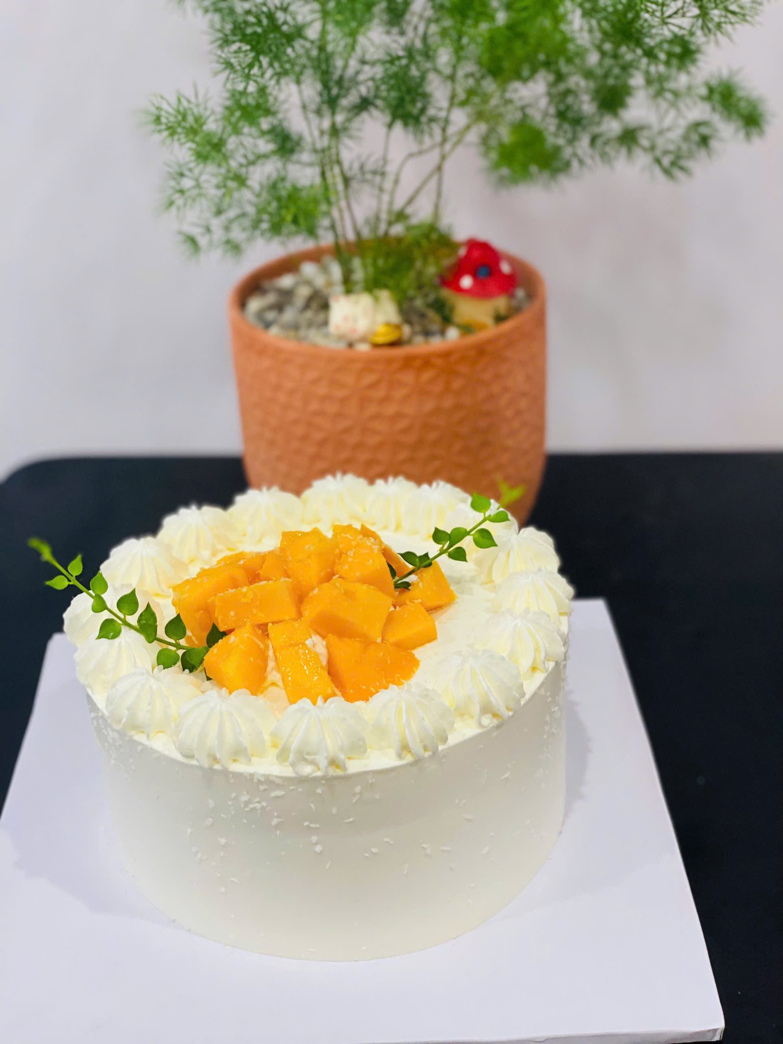 Bánh kem mix vị xoài