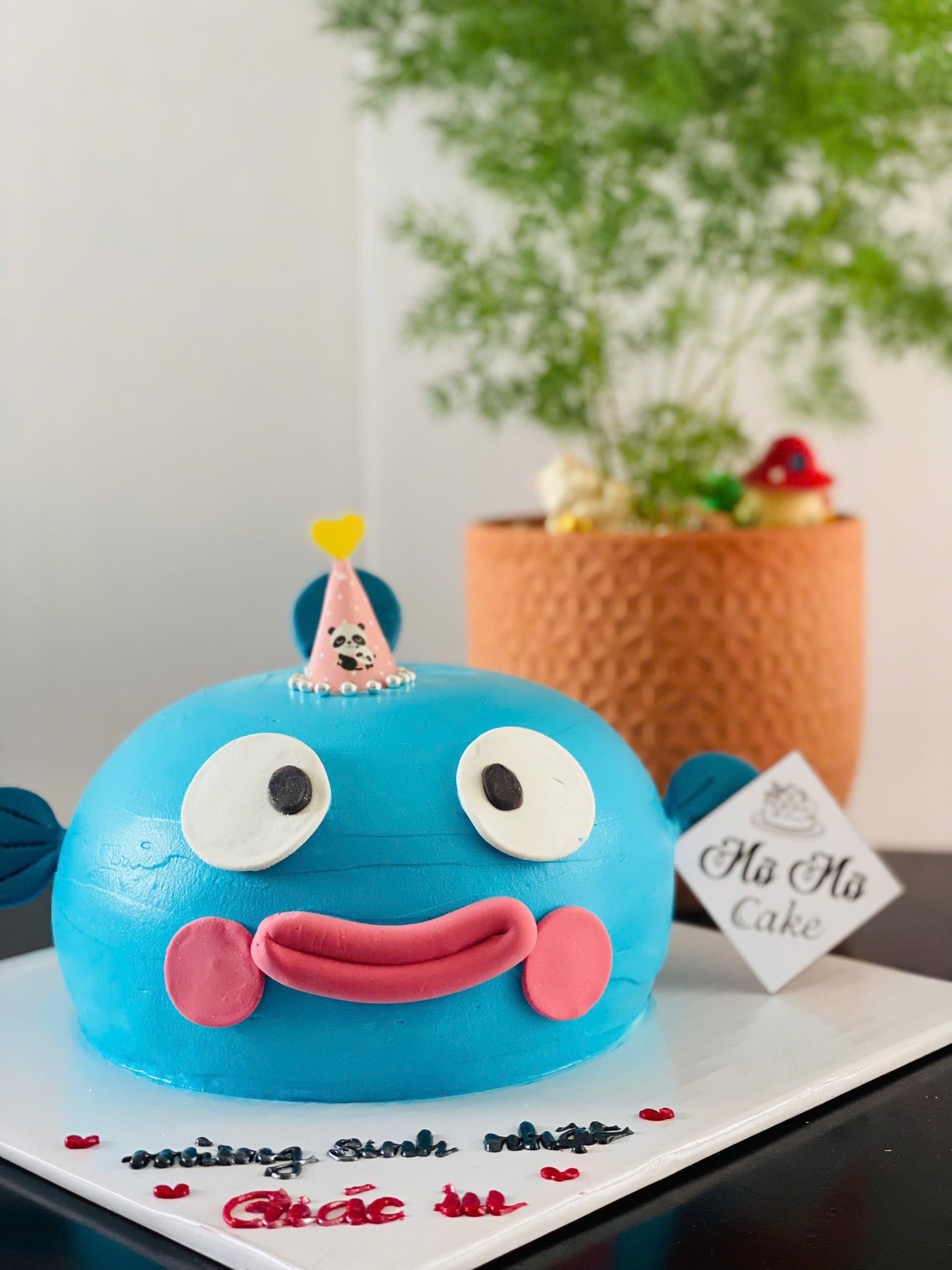 Bánh kem tạo hình cá hề