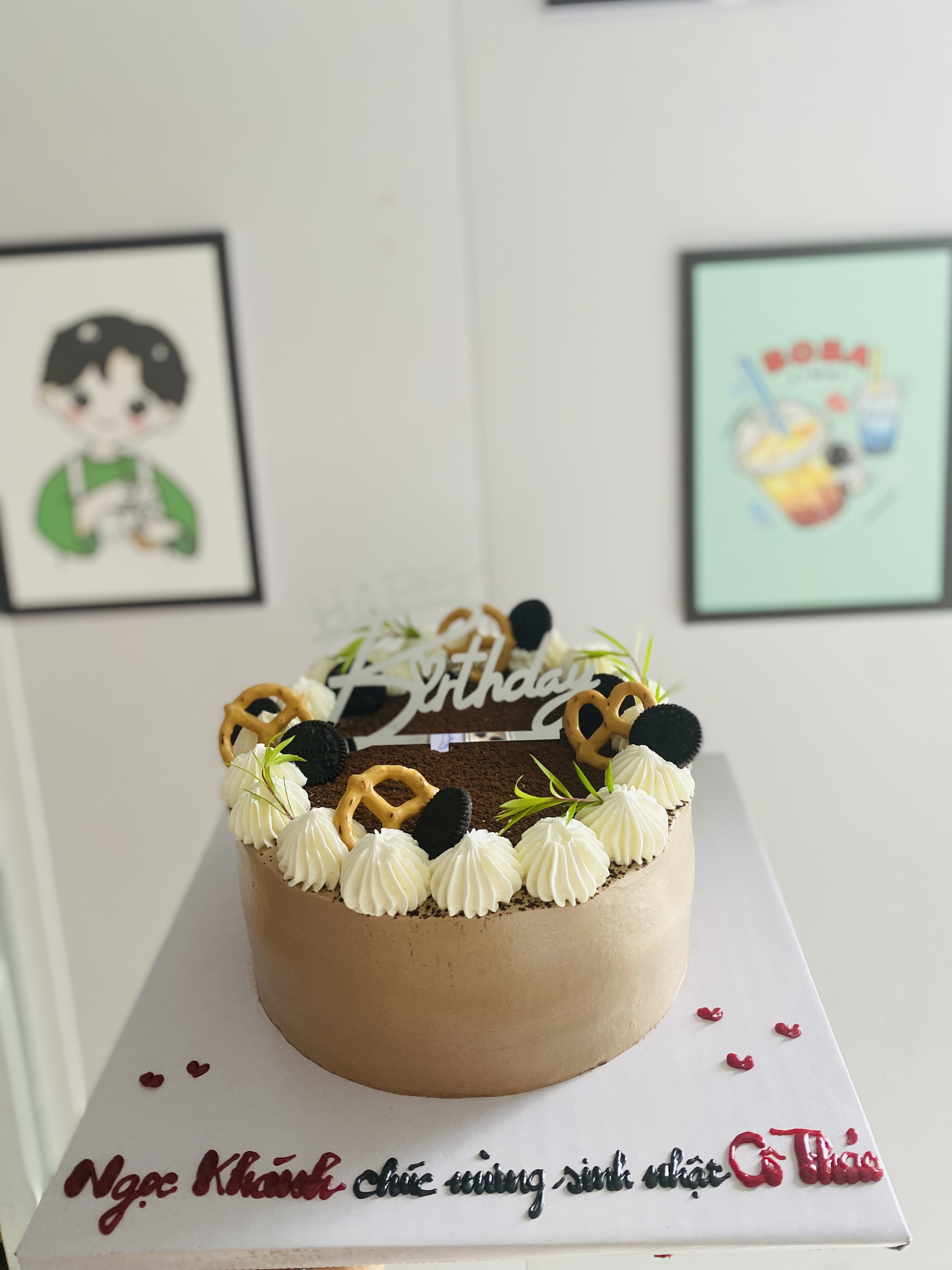 Tiramisu mix socola