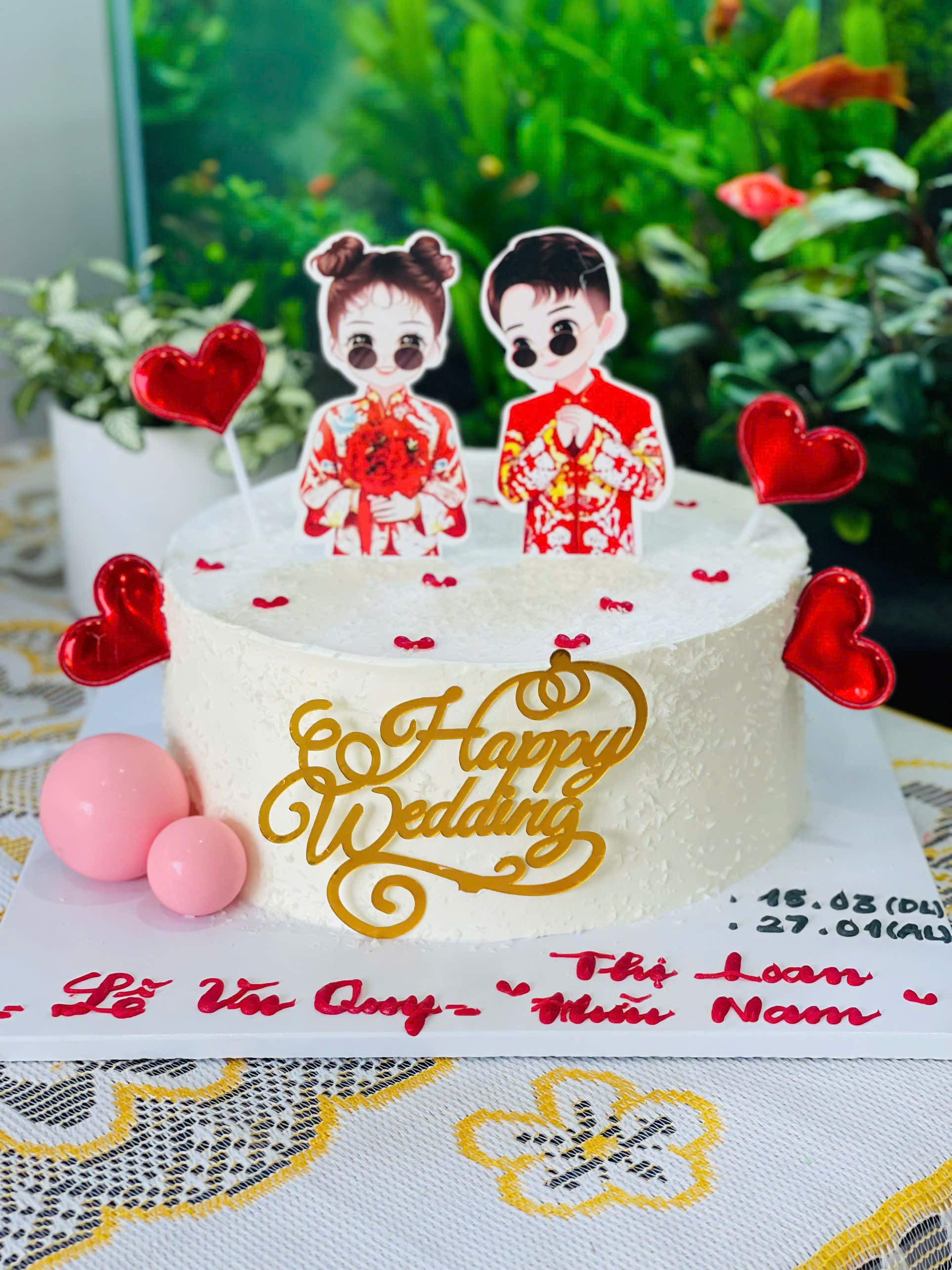 Bánh kem - Vu quy