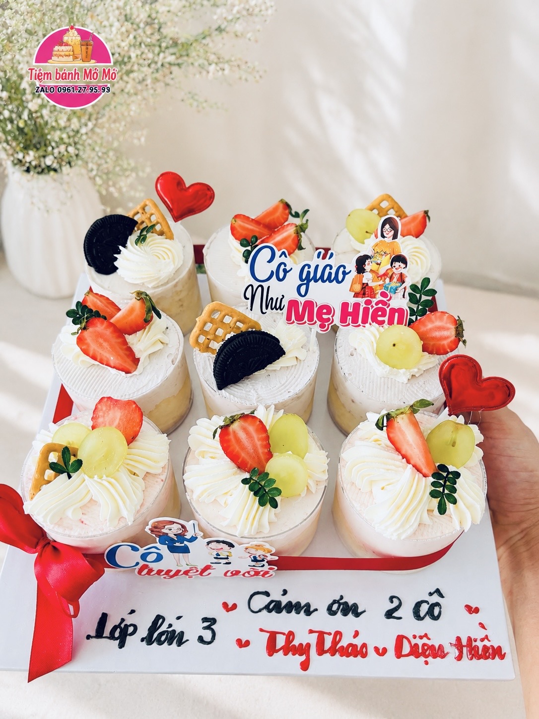 Set tặng cô giáo